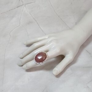 Artisan Crafted Rhodolite Gemstone Ring